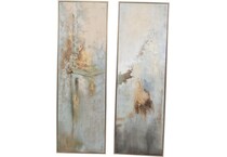 sagebrook home llc green paintings set  