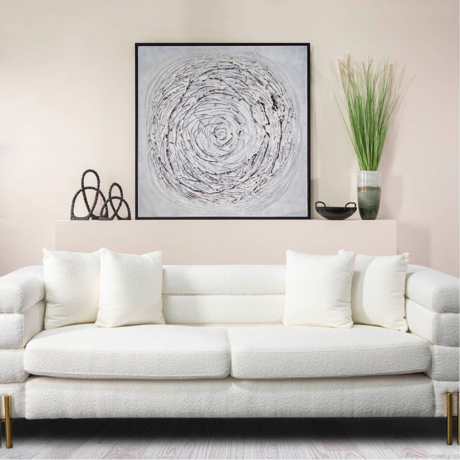 sagebrook home llc grey paintings   