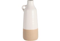 sagebrook home llc white jar vase bowl plate   