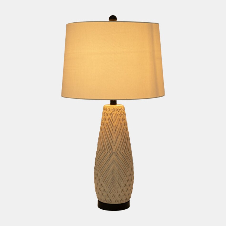 sagebrook home llc white table lamp   