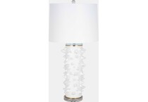 sagebrook home llc white table lamp   