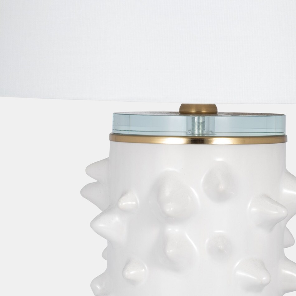 sagebrook home llc white table lamp   