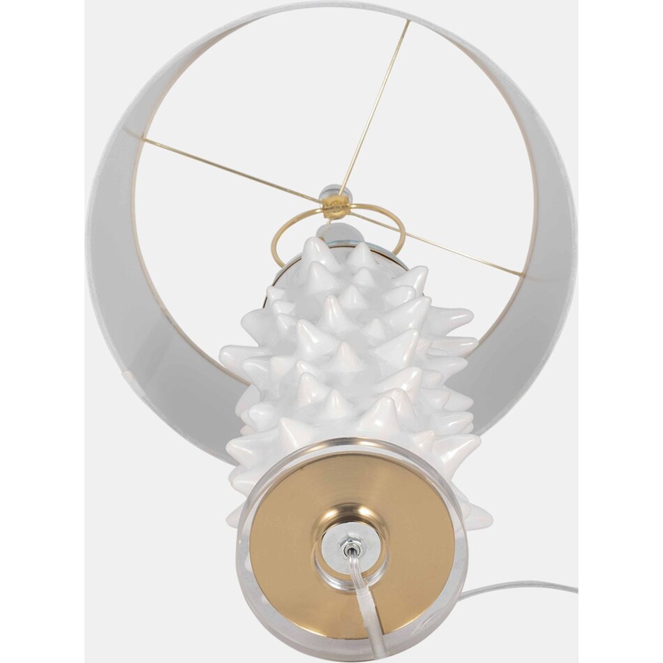 sagebrook home llc white table lamp   