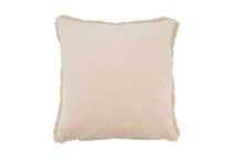 saro trading company beige pillows   