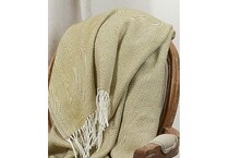 saro trading company green afghans   