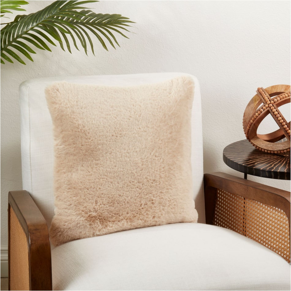 saro beige pillows   