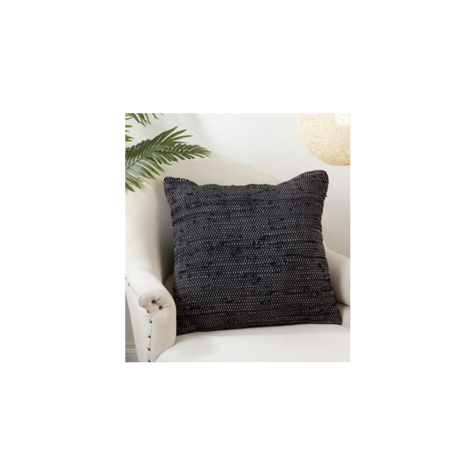 saro black pillows   