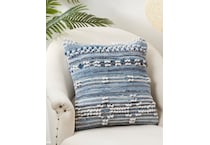 saro blue pillows   