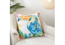 saro blue pillows   