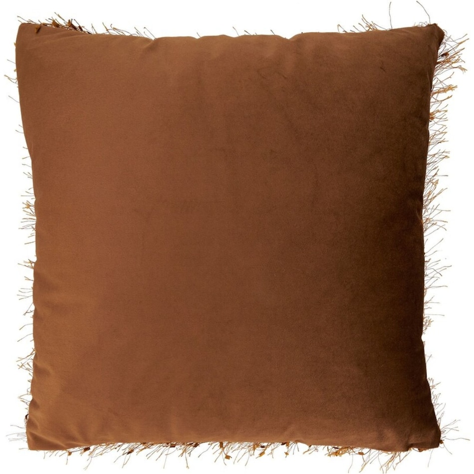 saro brown pillows   