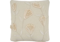 saro cream pillows   