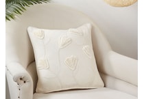 saro cream pillows   