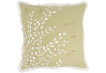 saro green pillows   