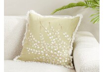 saro green pillows   