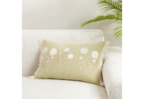 saro green pillows   