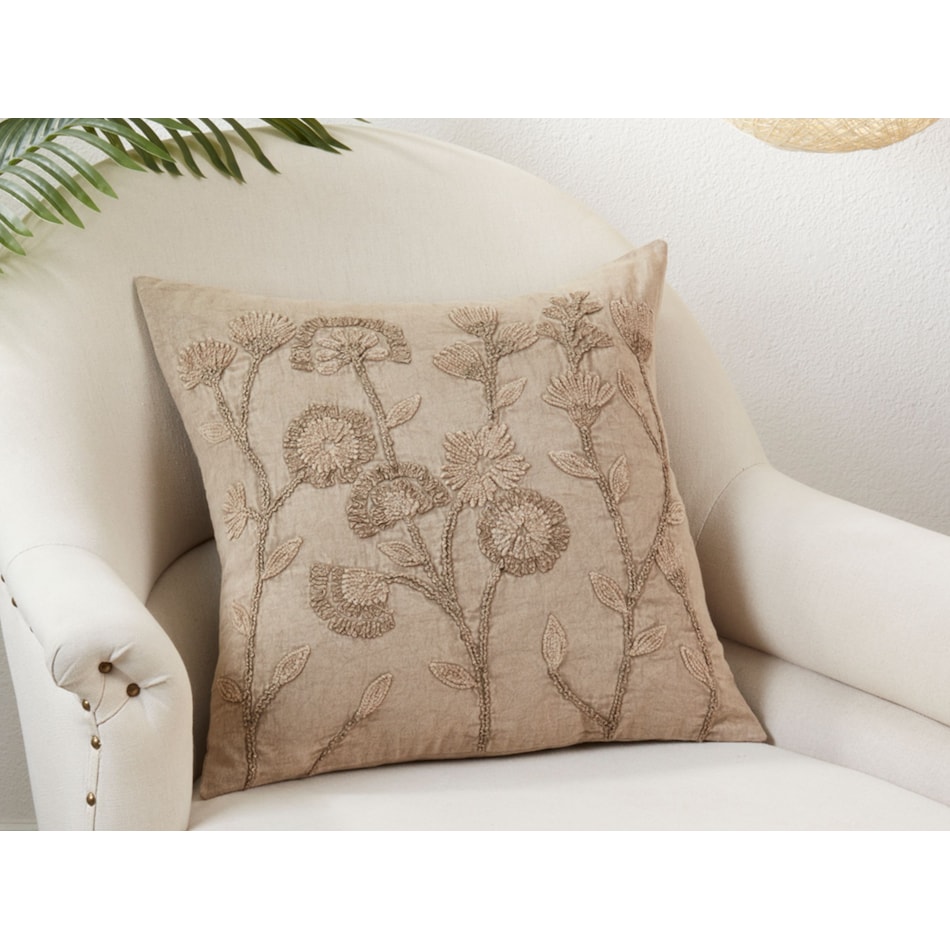 saro grey pillows   