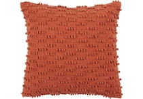 saro orange pillows   