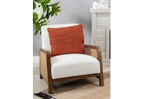 saro orange pillows   