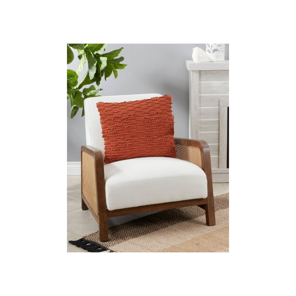 saro orange pillows   