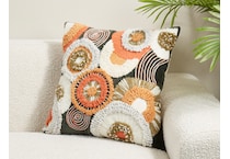 saro orange pillows   