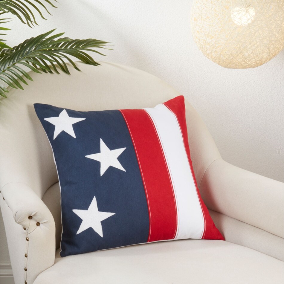 saro red pillows   
