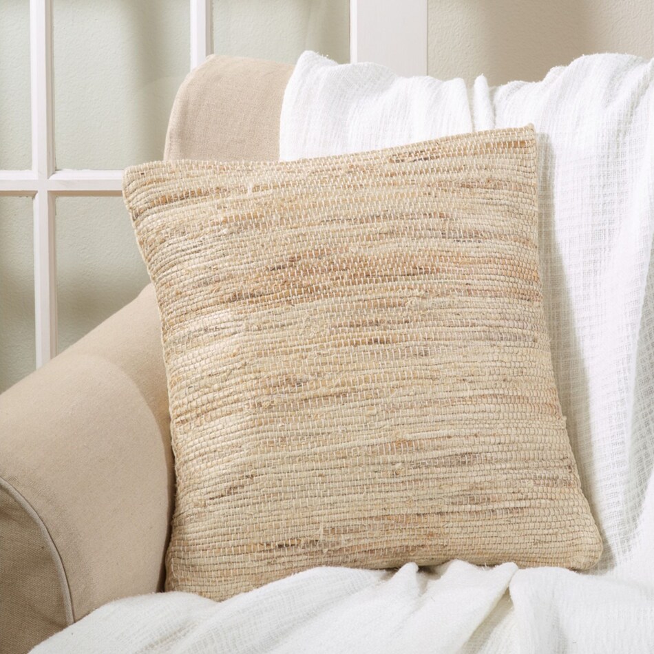 saro tan pillows   