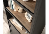 saud black bookcase croad  