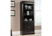 saud black bookcase pall  