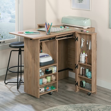 Khaki Pine Craft Workstation