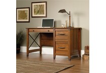 saud brown desk   