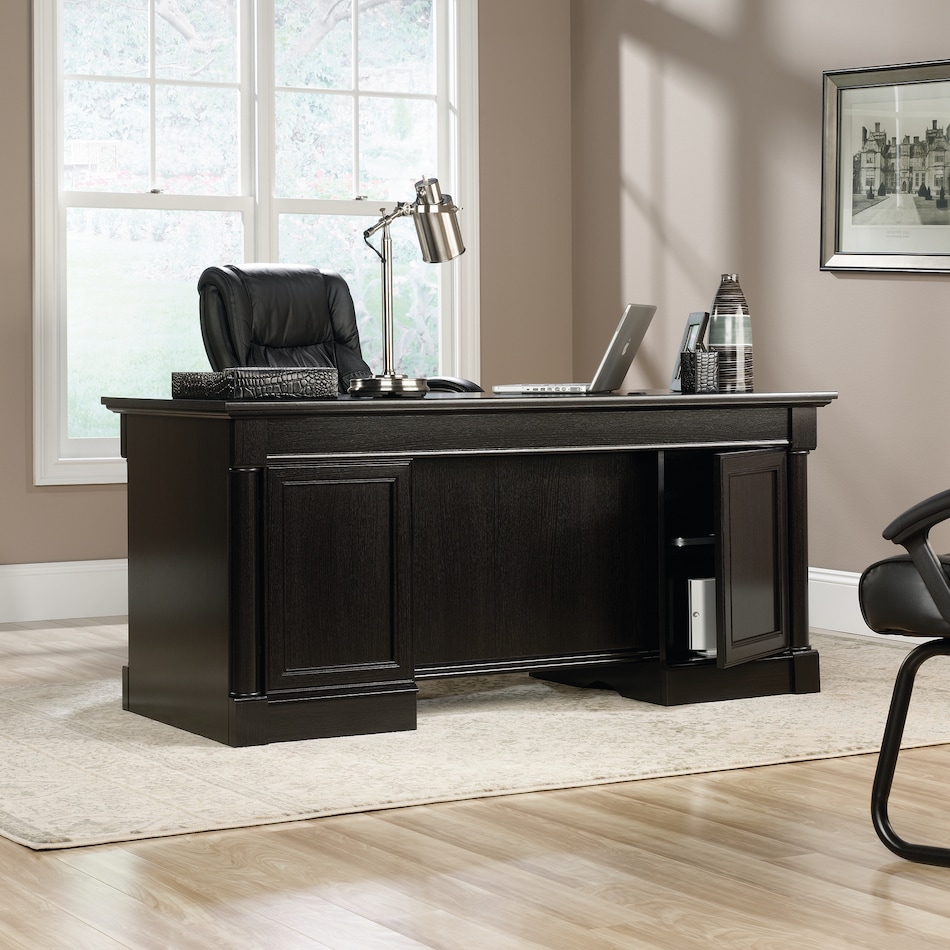 saud brown desk pall  