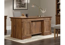 saud brown desk pall  