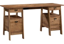 saud brown desk   