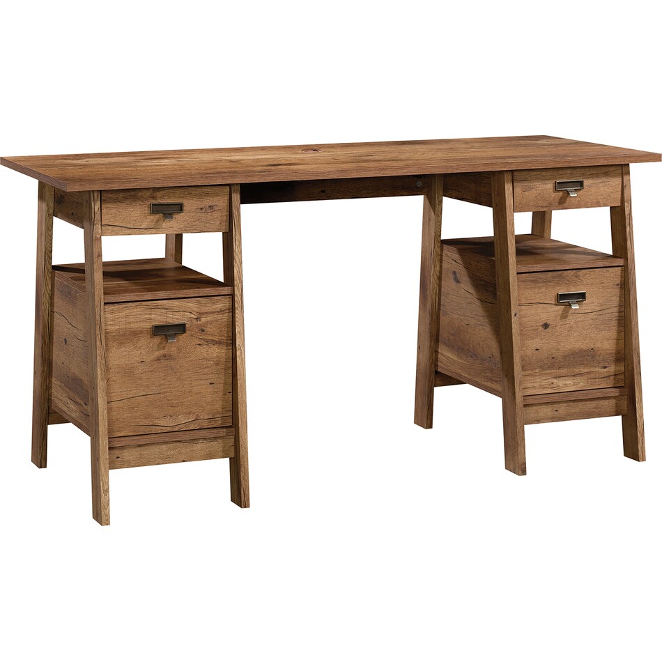 saud brown desk   