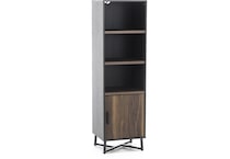 saud distressed bookcase   