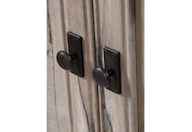 saud grey bookcase pall  