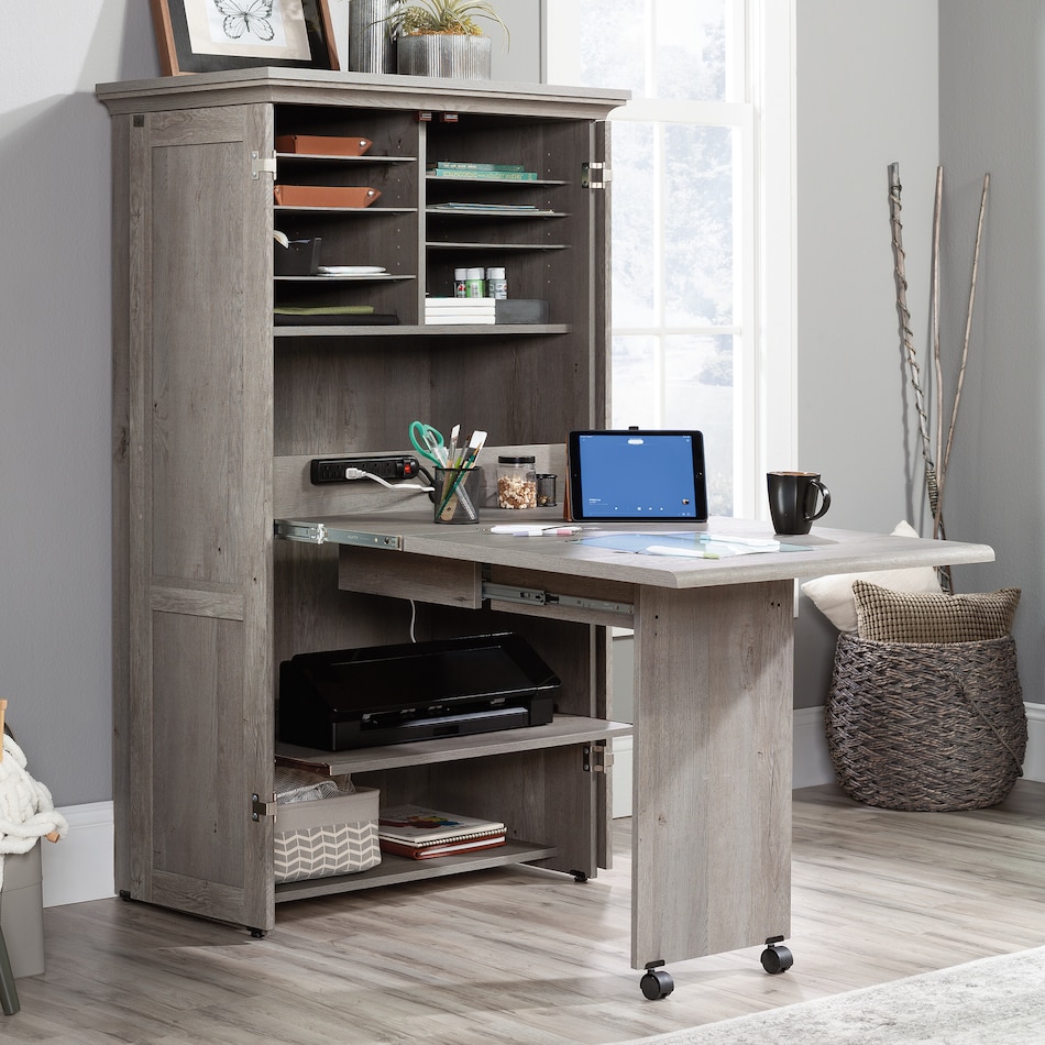 saud grey desk components crf  