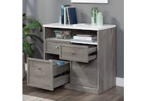 saud mystic oak desk components crf  