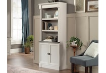 saud white bookcase pall  