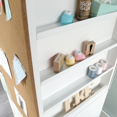 White Craft Tower Organizer