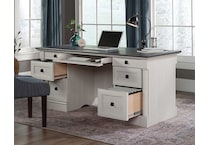 saud white desk pall  