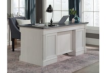 saud white desk pall  