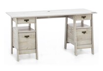 saud wood grain desk   