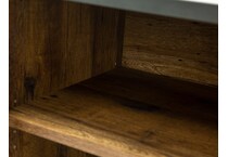 sauder woodworking co black console   