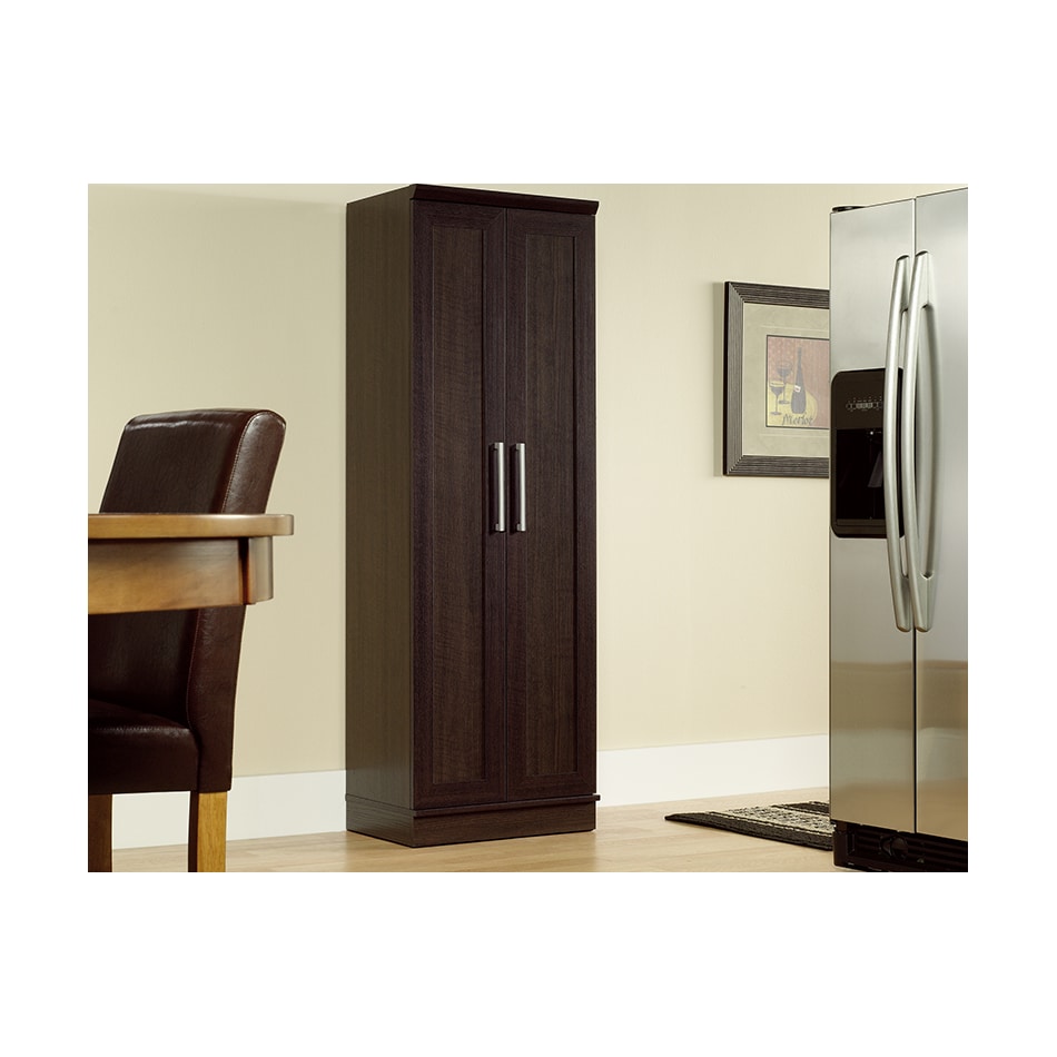 sauder woodworking co brown bar kitchen stor  