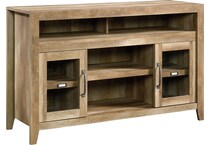 sauder woodworking co brown console   