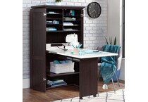 sauder woodworking co brown desk components crf  