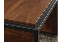 sauder woodworking co brown desk nova  
