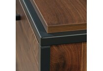 sauder woodworking co brown filing cabinet nova  