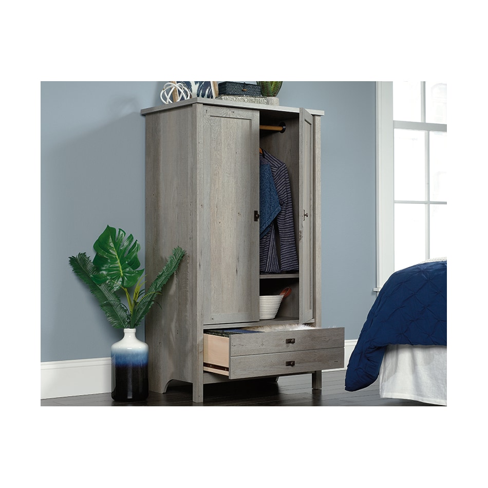 sauder woodworking co grey chests cabinets croad  